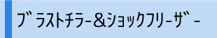 ﾌﾞﾗｽﾄﾁﾗｰ＆ｼｮｯｸﾌﾘｰｻﾞｰ